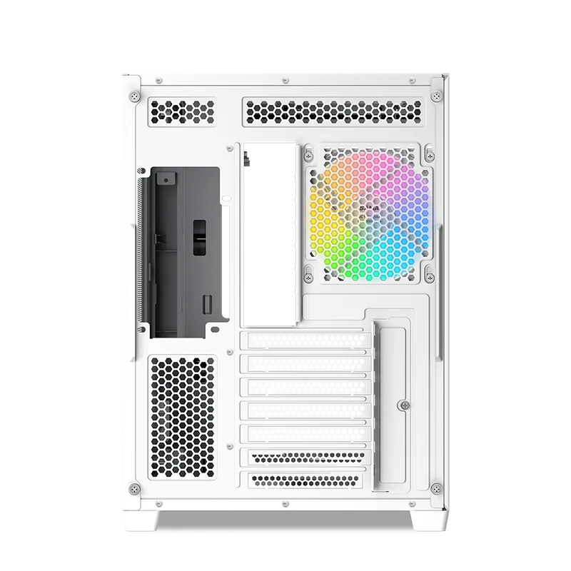 Корпус Sama V60 [Midi Tower, 7×120 мм ARGB, белый]