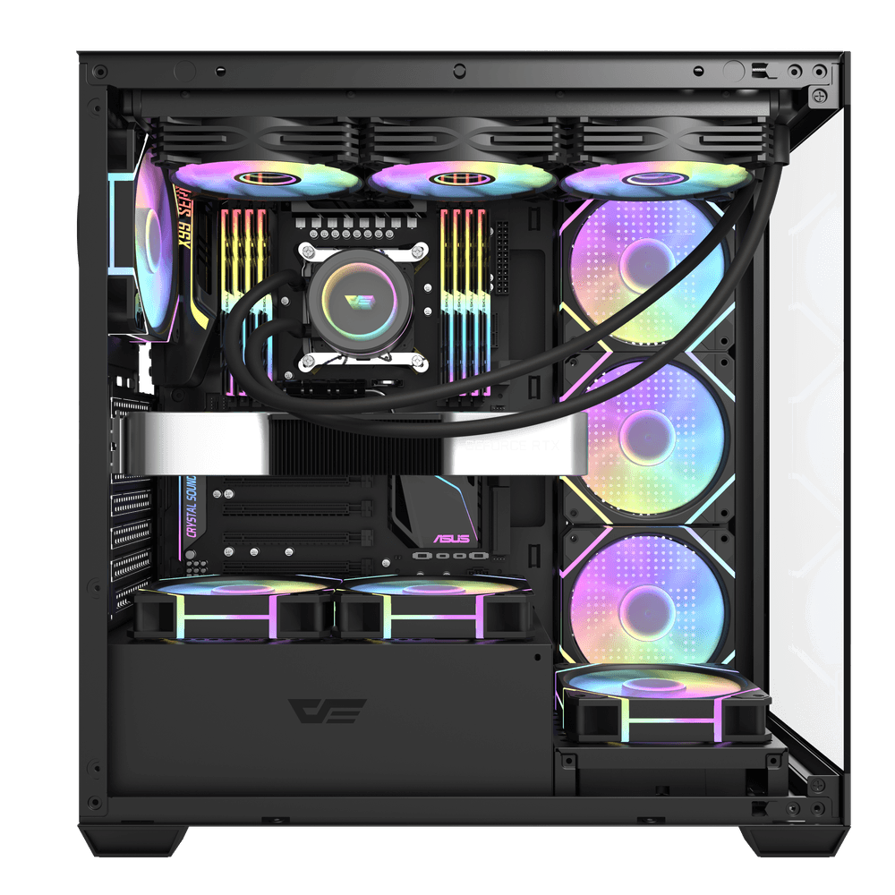 Корпус darkFlash DS900 (DF-DS900) [Midi Tower, Черный]