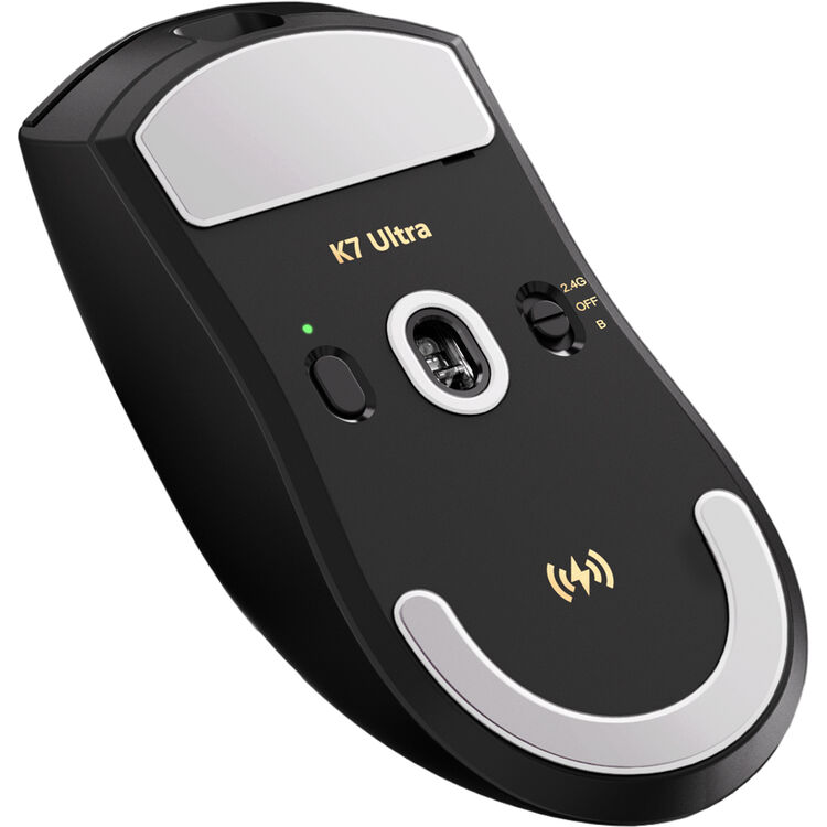 Мышь MCHOSE K7 Ultra (MC-K7-13) [беспроводная, светодиодная, 42000 DPI, 8000 Гц, черная]
