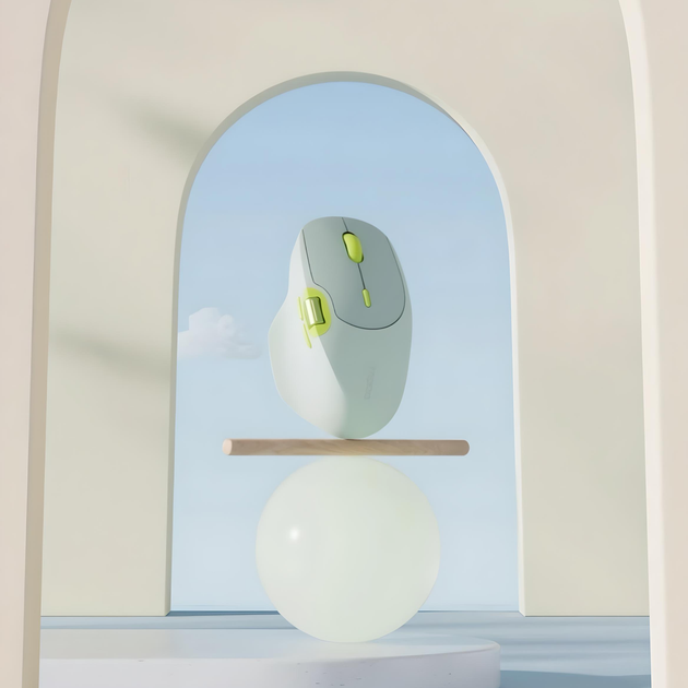 Мышь Rapoo MT560 Pale Green [беспроводная, светодиодная, 4000 DPI, зеленая]