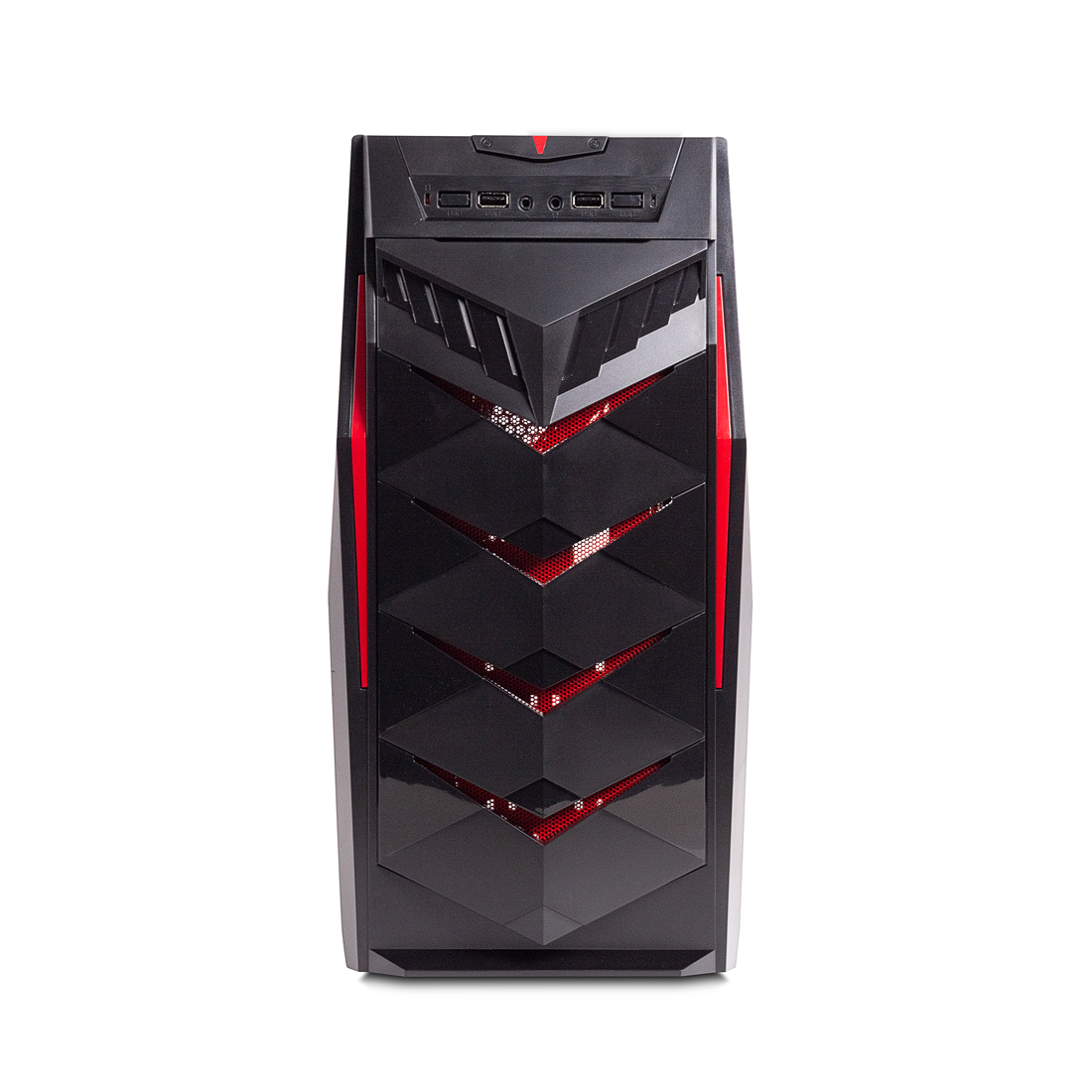 Корпус Delux, DLC-DW701, без БП, чёрный  - купить в интернет-магазине Forcecom.kz Корпус Delux, DLC-DW701, без БП, чёрный