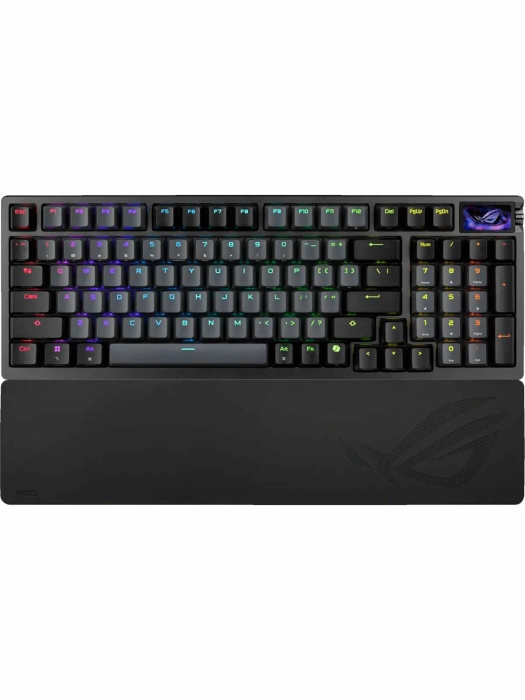 Клавиатура Asus M901 ROG AZOTH 96 (90MP040H-BKRA20) [Магнитная, беспроводная, клавиш - 96, подсветка, черная]