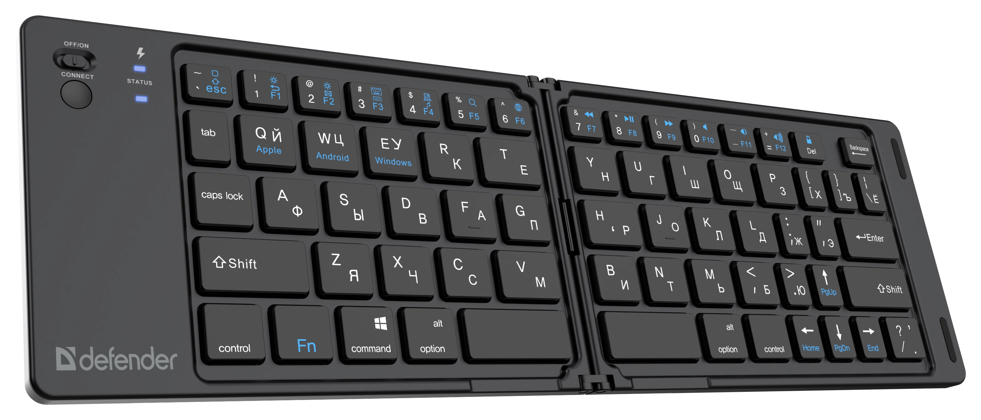 Клавиатура Defender Enigma SB-094 (45094) [Мембранная, беспроводная, клавиш -, черная]