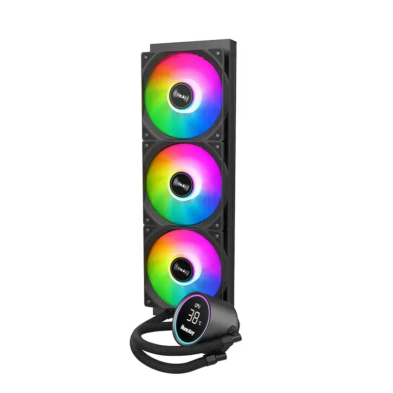 Система охлаждения HuntKey GX360R Blacktip Shark [120 мм, 1800 об/мин, 31 dBA, 4 pin]