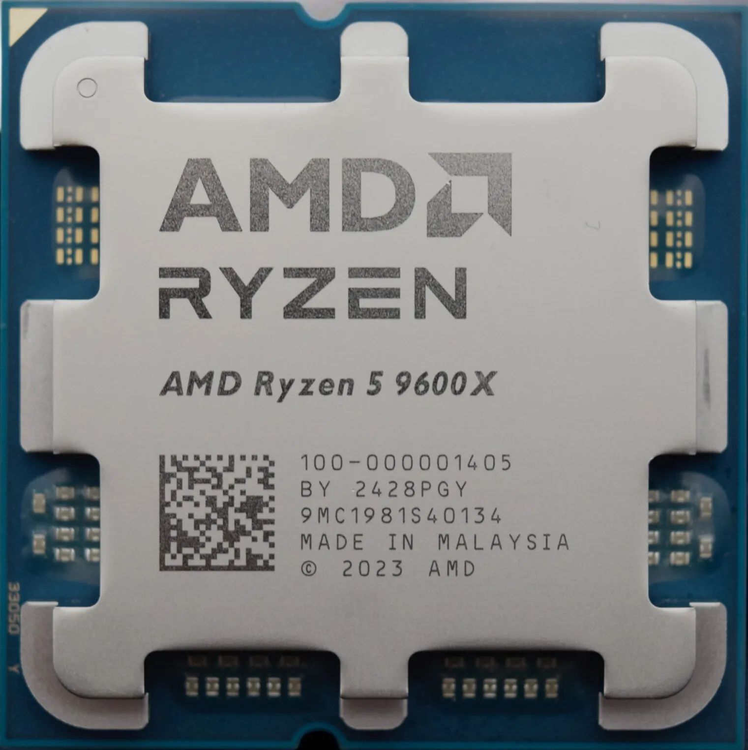 Процессор AMD Ryzen 5 9600X (100-000001405) [AM5, ядер - 6, 3900 МГц, TDP 65 Вт, OEM]