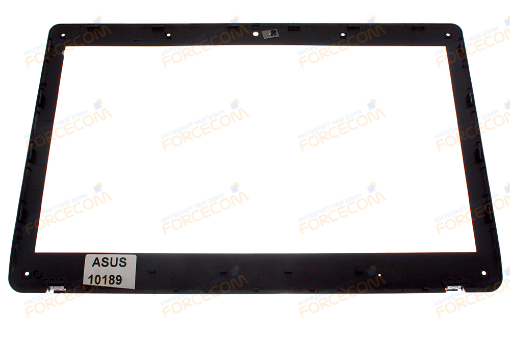 Корпус для ноутбука Asus K52, B cover, рамка экрана, черный - купить по цене 9 380 тг. в интернет-магазине Forcecom.kz