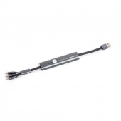 Интерфейсный кабель LDNIO 3 in 1 cable LC99 30cm Серый - купить по цене 3 010 тг. в интернет-магазине Forcecom.kz