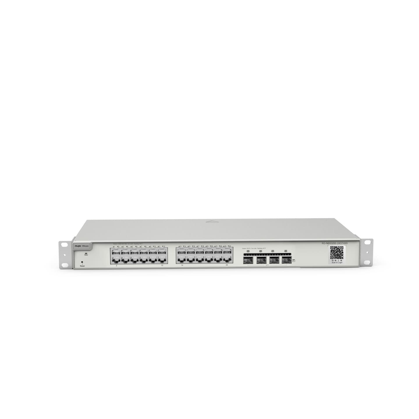 Коммутатор управляемый L2 Reyee RG-NBS3200-24GT4XS, 24Gb x PoE, 4 SFP+ Uplink - купить в интернет-магазине Forcecom.kz Коммутатор управляемый L2 Reyee RG-NBS3200-24GT4XS, 24Gb x PoE, 4 SFP+ Uplink