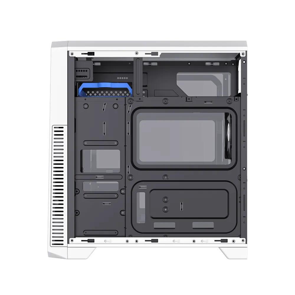 Корпус GameMax G561E White (1108-5961R0029) [Midi Tower, 1 x 12см FRGB, белый]