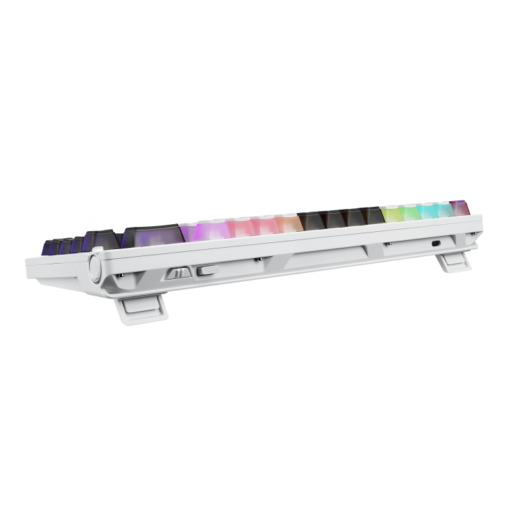Клавиатура Asus M704 ROG AZOTH X (90MP044F-BKRA30) [Механическая, беспроводная, клавиш - 81, подсветка, белая]