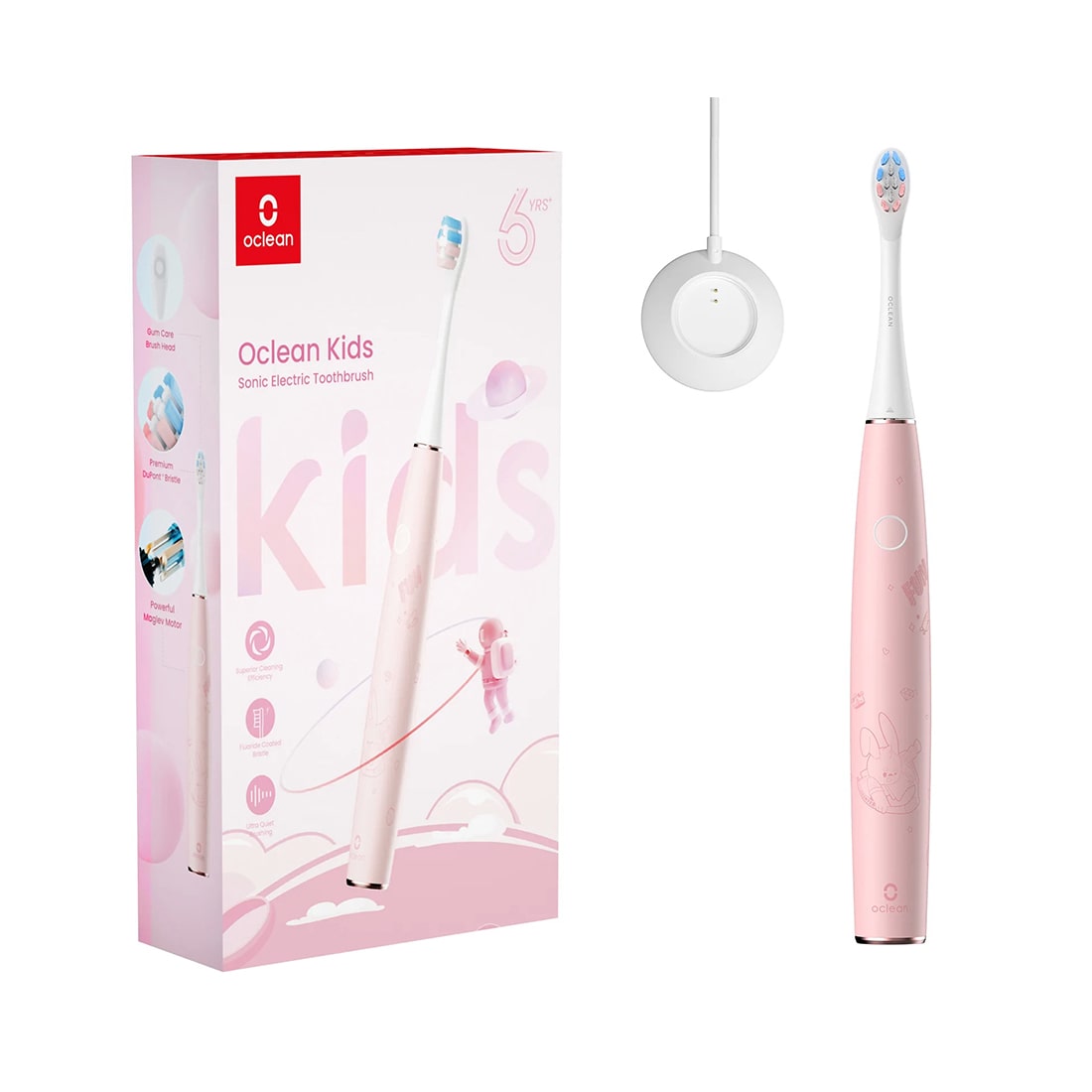 Зубная электрощетка Oclean Kids [C01000363] Розовый