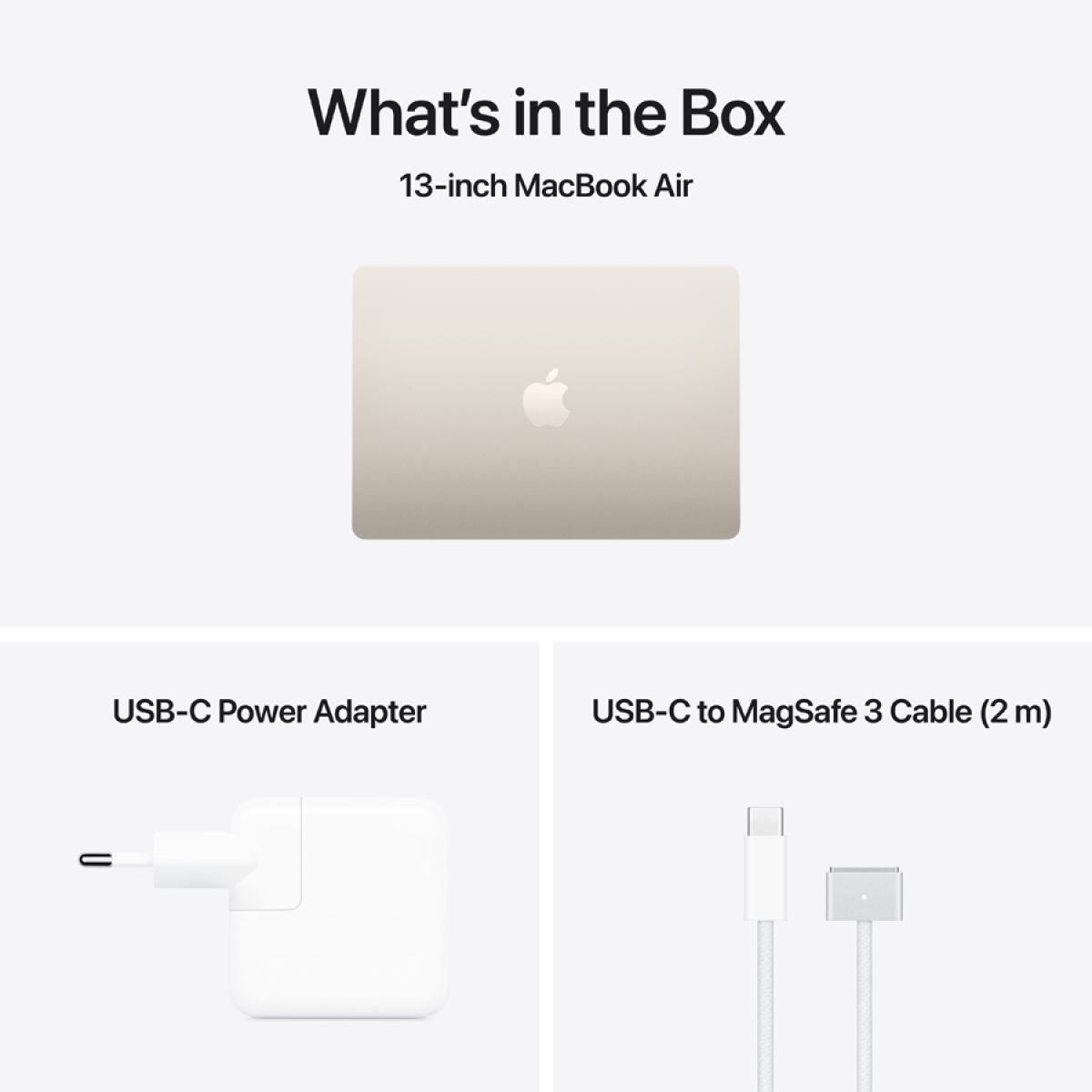 Ноутбук Apple MacBook Air A3449 (MDHC4RU/A) [13", M5, 16 ГБ ОЗУ, 1 ТБ SSD, MacOS]