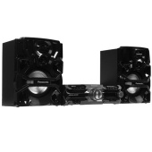 Panasonic SC-AKX710GSK музыкальный центр (2000Вт, с караоке, Bluetooth, FM, USB, CD, черный)