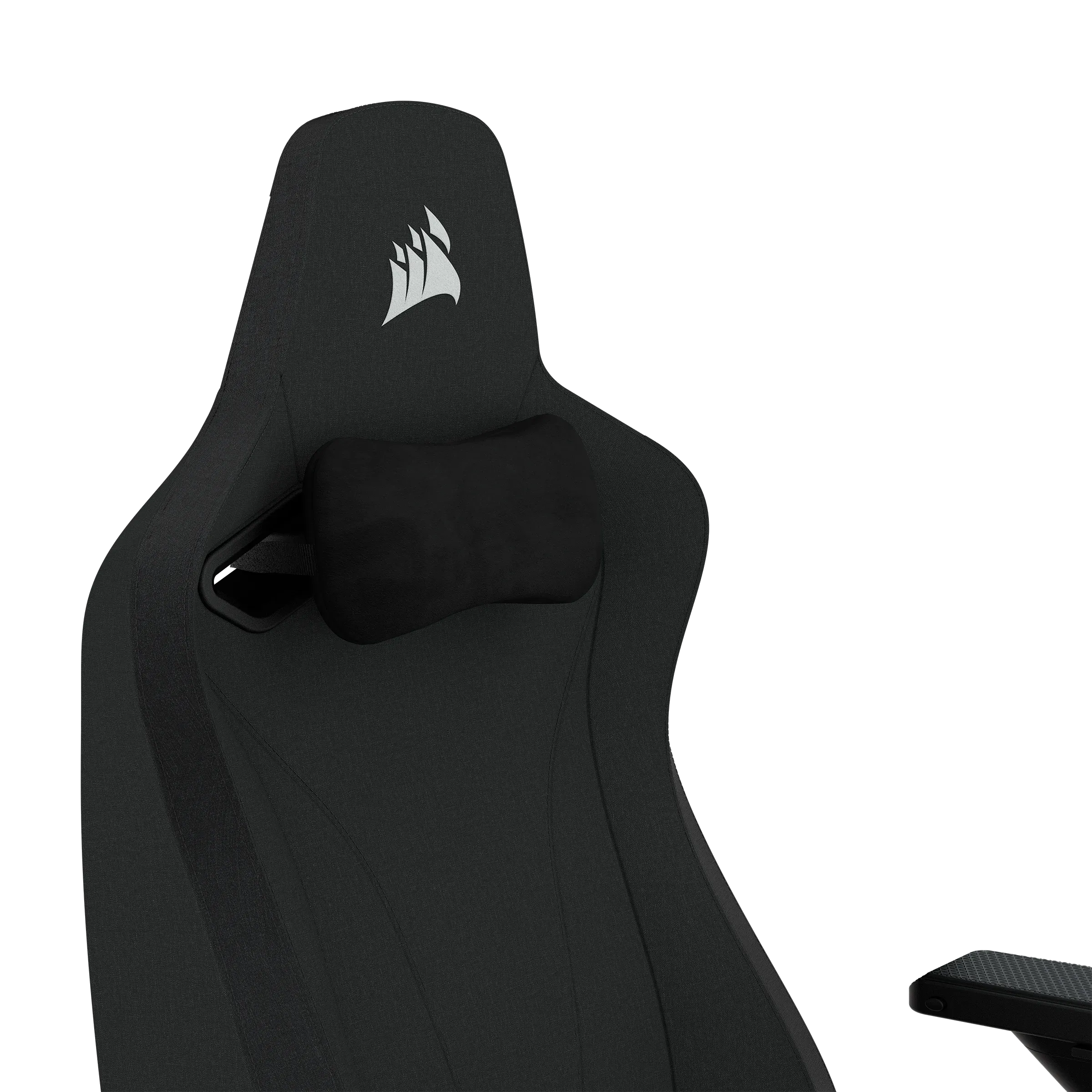 Игровое кресло CORSAIR TC200 Soft Fabric Gaming Chair, Standard Fit (CF-9010049-WW) черный