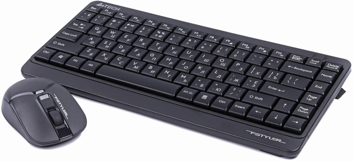 Клавиатура+мышь беспроводная A4tech FG-1112 Black Fstyler USB
