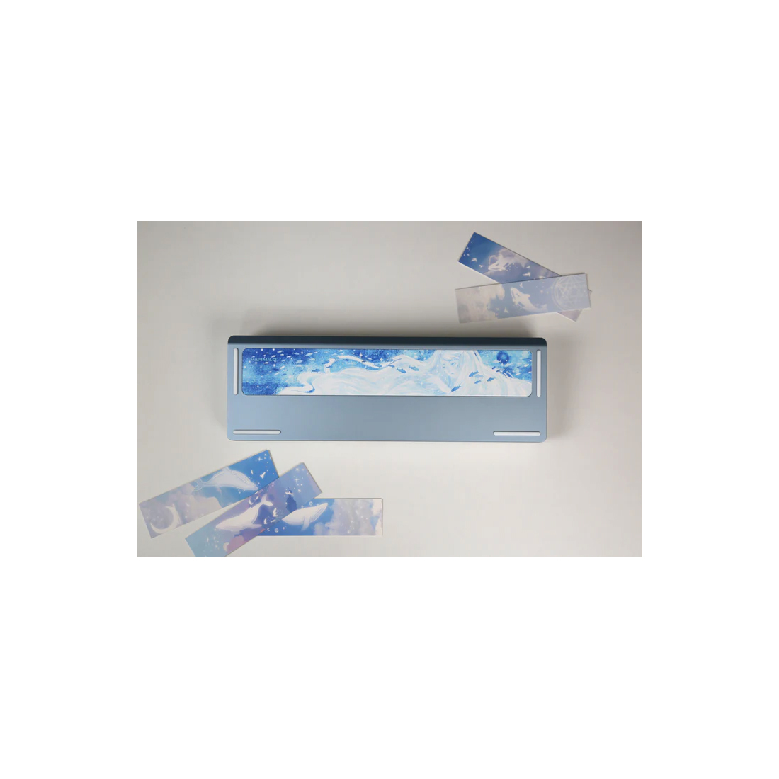 Клавиатура Varmilo Monet VTP68 Kailh Prestige Voice (A68A100G6A8A01A063) [механическая, проводная + беспроводная, RGB подсветка, Kailh Prestige Voice Switch, белая]