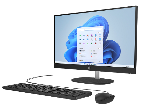 Моноблок HP All-in-One 24-cr0055ci (7Y017EA) [23.8" Full HD, Core N200, 8 ГБ ОЗУ, 512 ГБ SSD, Windows 11 Home]