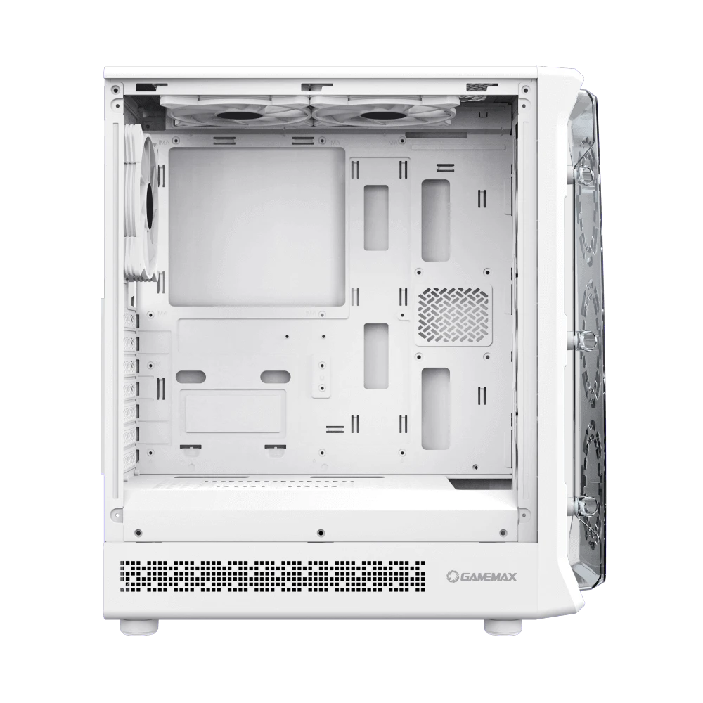 Корпус GameMax Starlight 2 AW White [Midi Tower, 6 x 120 мм ARGB, белый]