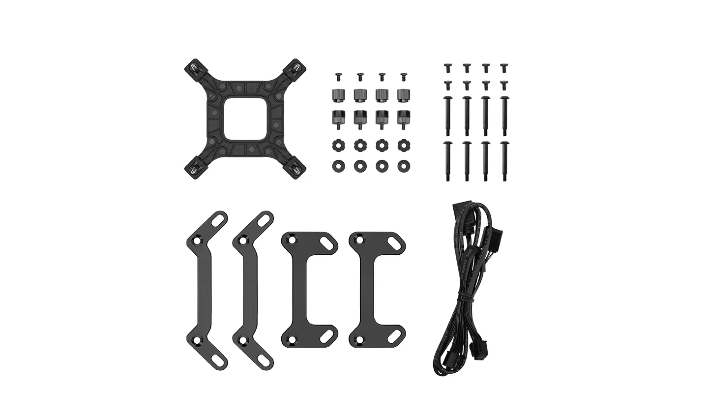 Система охлаждения DeepCool LQ240 [120 мм, 2400 об/мин, 38,71 дБ, 4 pin]