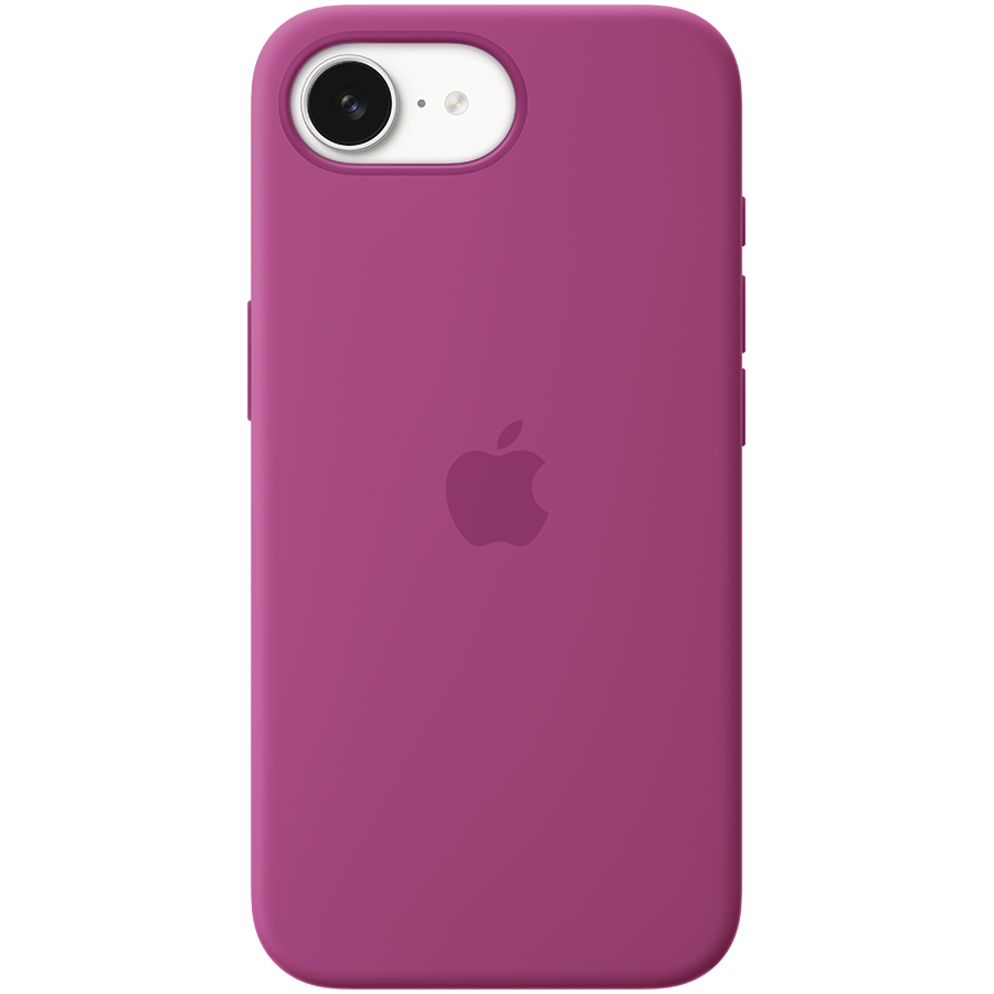 iPhone 16e Silicone Case – Fuchsia (MD3W4ZM/A)