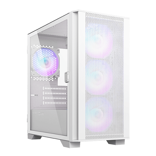 Корпус Montech AIR 100 ARGB (W) [Mini Tower, 4 × 120 мм, Белый]