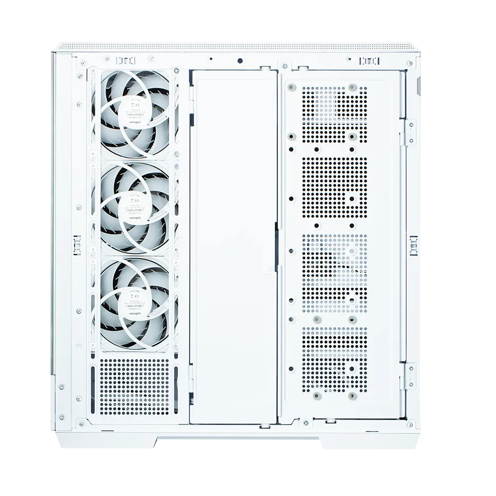 Корпус Zalman P50 DS White [Midi Tower, 4 x 120 мм ARGB, белый]