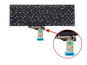 Клавиатура для ноутбука Asus Laptop 15 X509, RU, без рамки черная, тип А