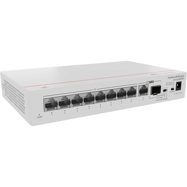Коммутатор Huawei S110-8P2ST