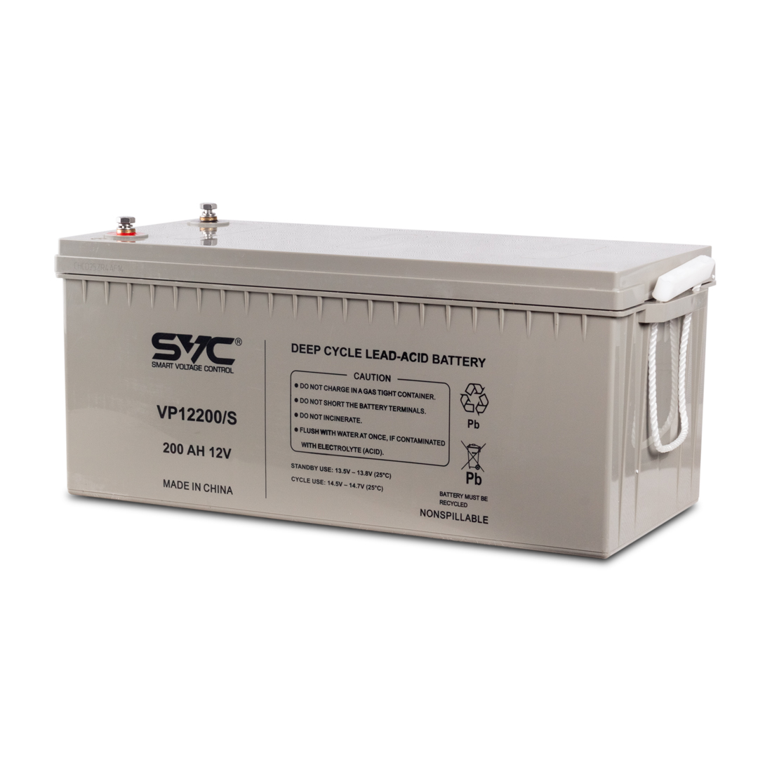 Аккумуляторная батарея SVC VP12200/S 12В 200 Ач (552*240*230) - купить по цене 210 460 тг. в интернет-магазине Forcecom.kz