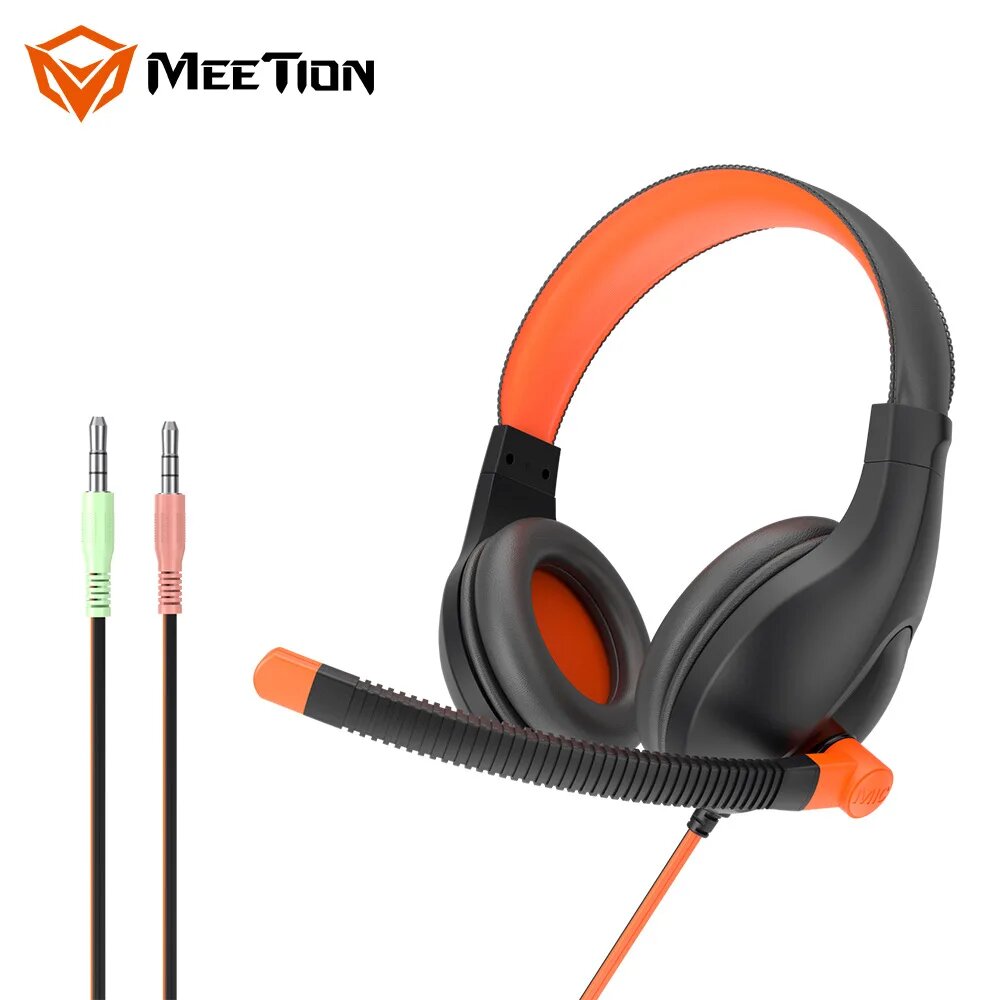 Комплект клавиатура MeeTion C490 [Мембранная, проводная, клавиш -, подсветка, черная]