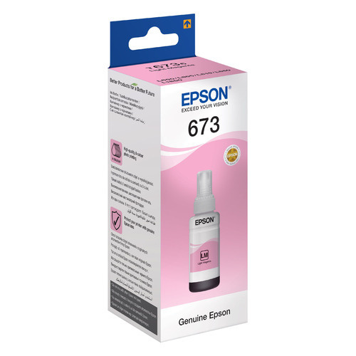 Чернила Epson C13T67364A, оригинальный, розовый, 70 мл