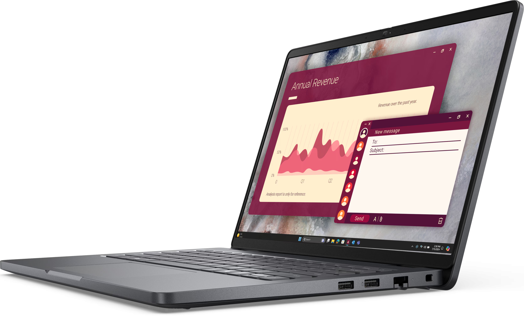 Ноутбук Dell Pro 14 DC14250 (BTO010_PC14250_EMEA) [14", Core 5 120U, 16 ГБ ОЗУ, 512 ГБ SSD, Windows 11 Pro]