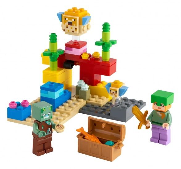 Конструктор LEGO Minecraft Коралловый риф (21164)