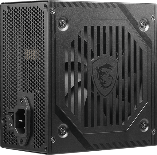 Блок питания MSI MAG A500DN [500 Вт, 80 PLUS Standart, 5x SATA, 2 x 6+2 pin PCIe, 1x 4+4 pin CPU, ATX]