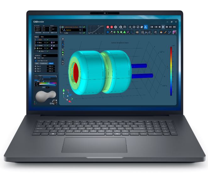 Ноутбук Dell Pro Max 18 Plus MB18250 (210-BRXL/BTO101_MB18250_EMEA) [18", Ultra 7 265HX, 32 ГБ ОЗУ, 512 ГБ SSD, RTX PRO 1000 Blackwell, Windows 11 Pro]