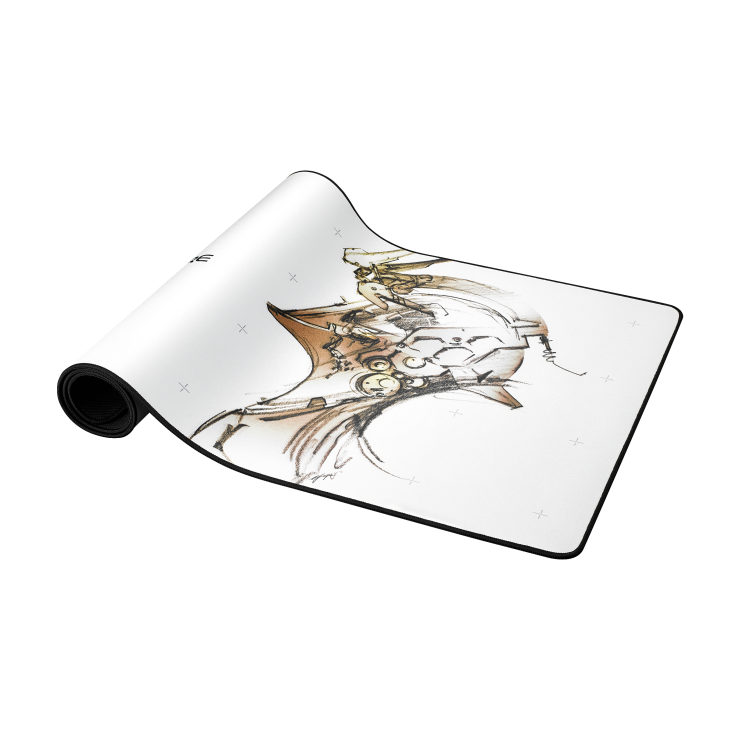 Коврик для мыши Asus NC21 ROG SCABBARD II-KJP (90MP04N0-BPUA00) 400х900х3мм белый