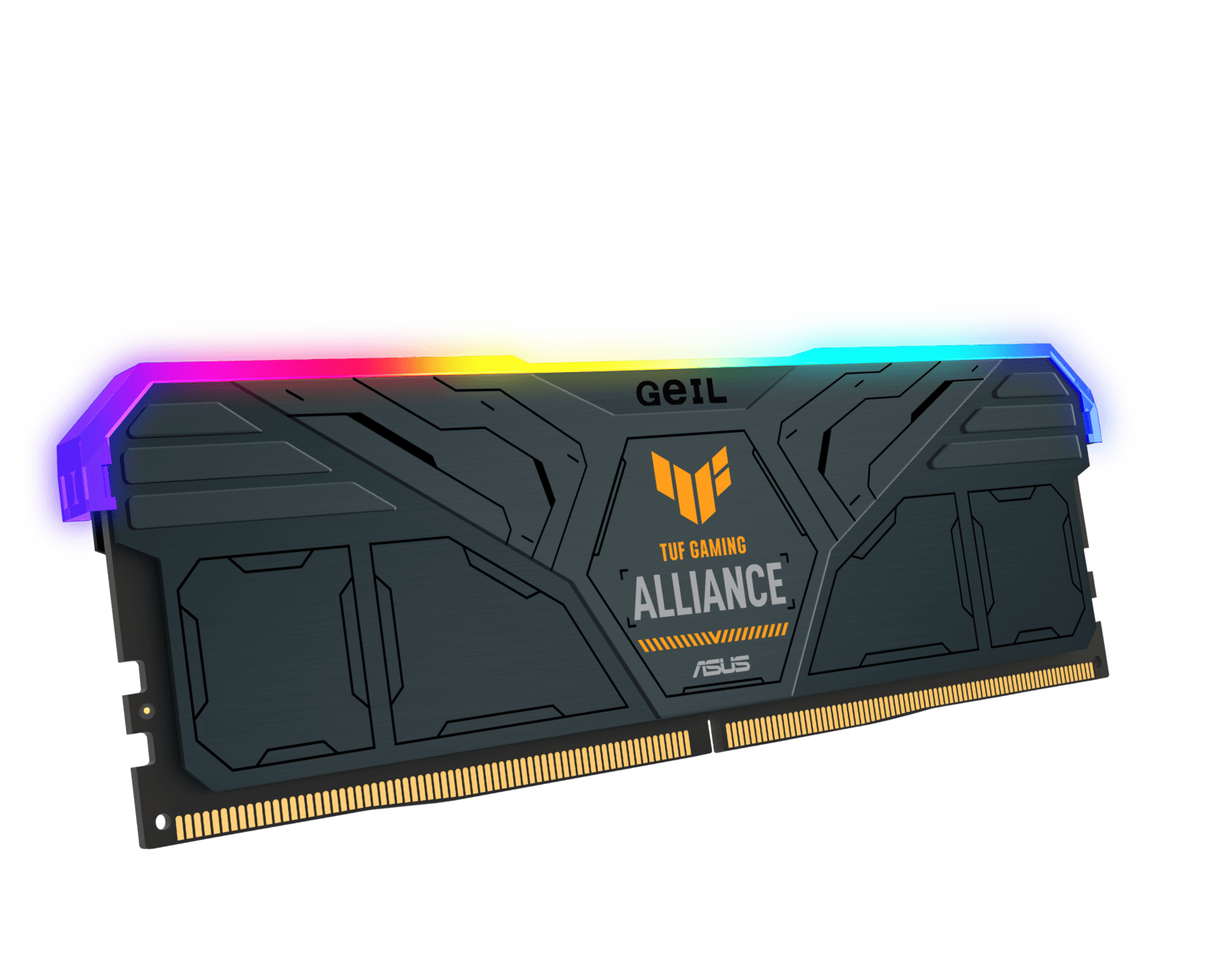 Комплект оперативной памяти Geil GEMINI RGB TUF Gaming Alliance (GMST532GB5200C34ADC) [32 ГБ, DDR 5, 5200 МГц, 1.25 В, подсветка, KIT]