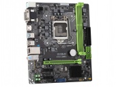 Материнская плата Maxsun MS-H110ZL ALL SOLID M.4 [LGA 1151, H110, 2xDDR 3, 1xPCI-E x16, Micro-ATX]