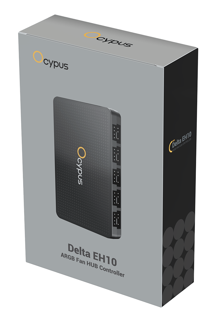 Контроллер Ocypus Delta EH10 BK PRO, Управление PWM/ARGB Черный