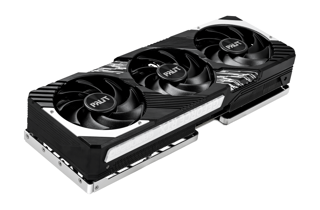 Видеокарта PALIT RTX4070Ti SUPER GAMINGPRO (NED47TS019T2-1043A) [16 ГБ, GDDR6X, 256 бит, 2340 МГц, HDMI, DisplayPort (3 шт)]