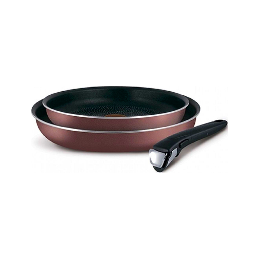 Набор Tefal Ingenio Red 5 (4175810) с ручкой, 22, 26 см