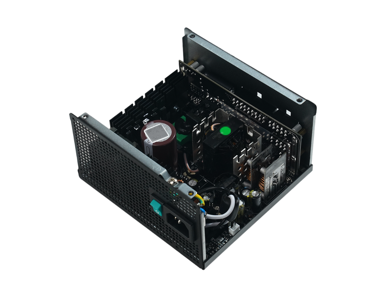 Блок питания DeepCool GamerStorm PQ1200G (PQC00G-FD) [1200 Вт, 80 PLUS Gold, 9x SATA, 1 x 16 pin (12VHPWR), 4 x 6+2 pin PCIe, 2x 4+4 pin CPU, ATX]