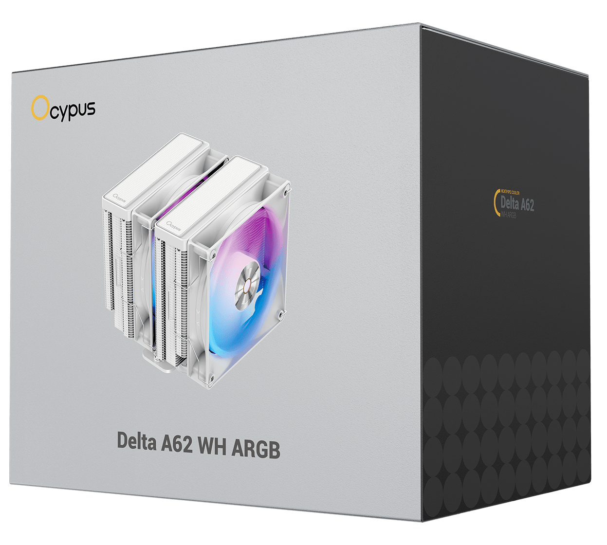 Система охлаждения Ocypus Delta A62 WH ARGB [120 x 120 мм, 2000 об/мин, 29 дБ, 4 pin]