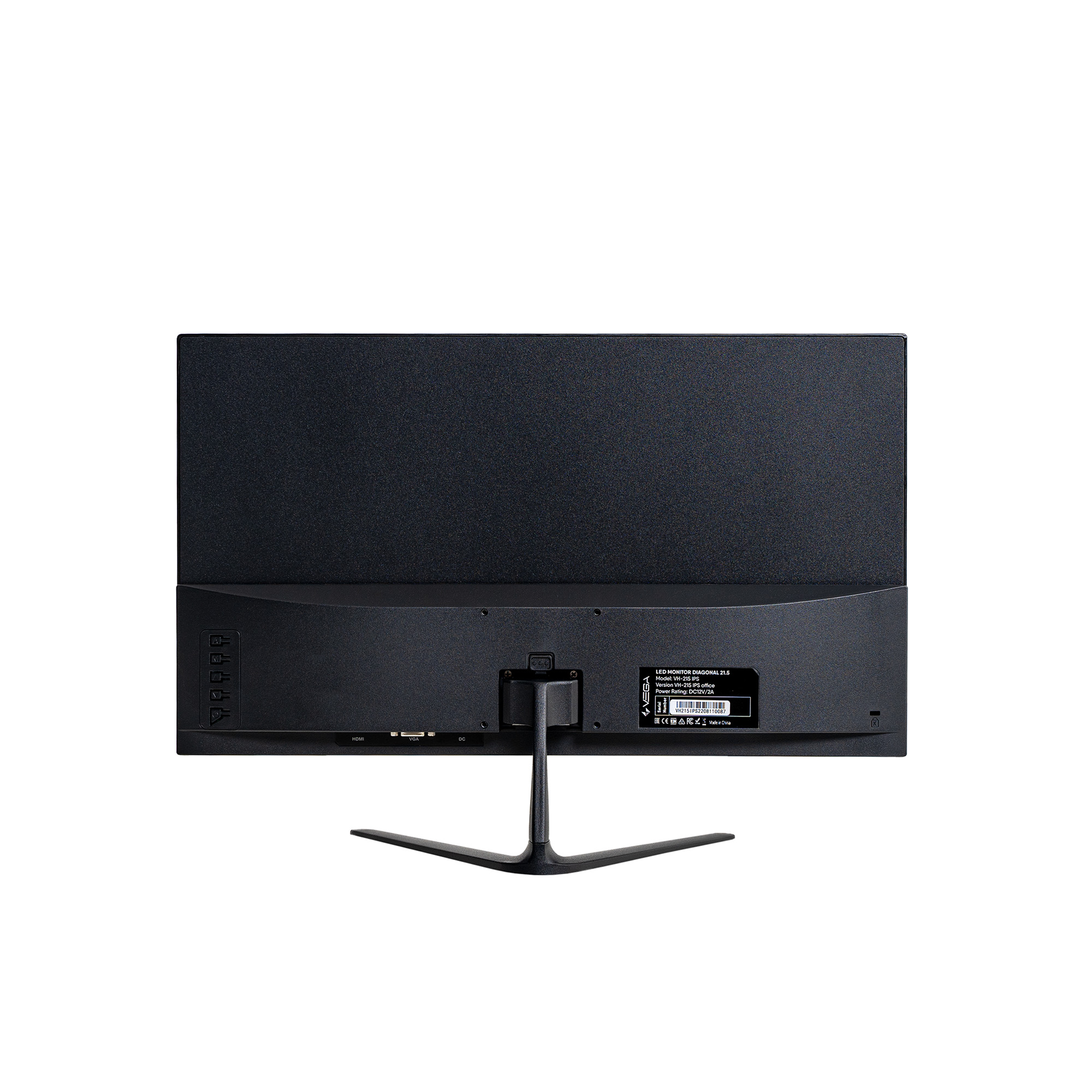 Монитор Vega VHF215-120CA (4870245560012) [21.5", IPS, 1920x1080, 120 Гц, 2 мс, HDMI, VGA (D-Sub)]