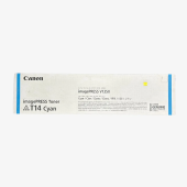 Картридж Canon TONER T14 Cyan 5748C001AA, оригинальный, голубой