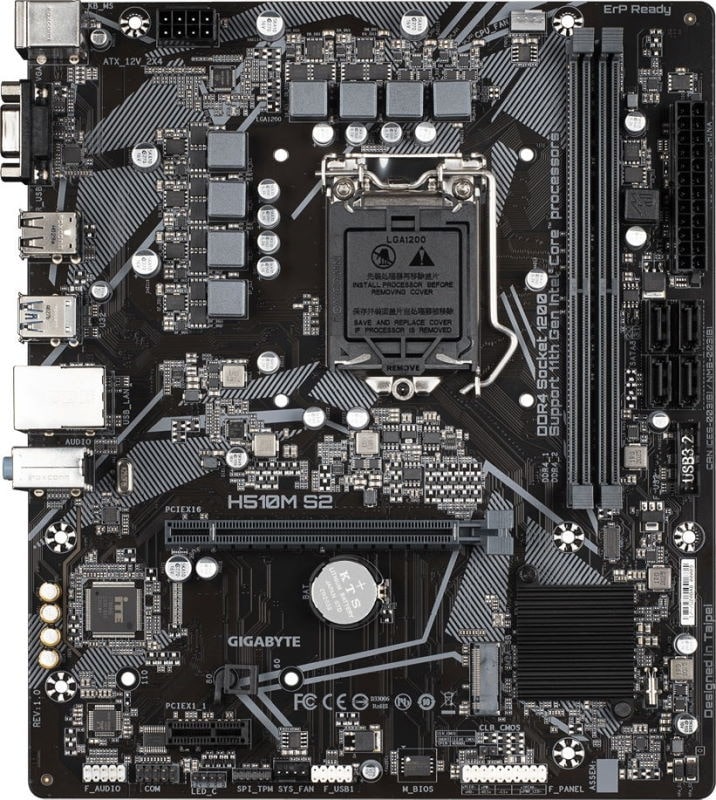 Материнская плата Gigabyte H510M S2 