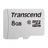 Карта памяти MicroSD Transcend TS8GUSD300S, 8GB/ Class 10
