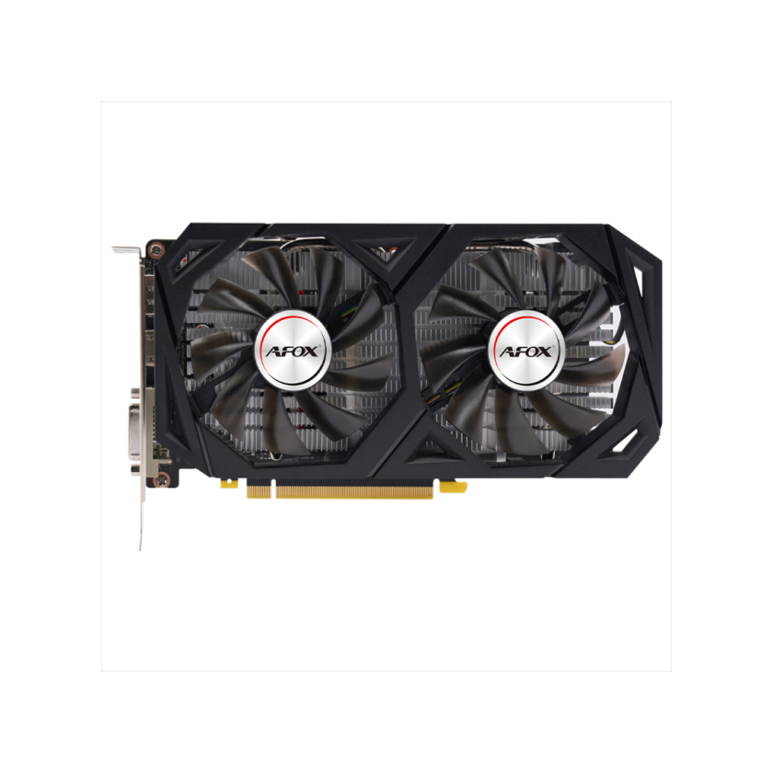 Видеокарта Afox GTX1660Ti 6GB D6 Dual Fan (AF1660TI-6144D6H7-V4) [6 ГБ, GDDR6, 192 бит, DVI, HDMI, DisplayPort]