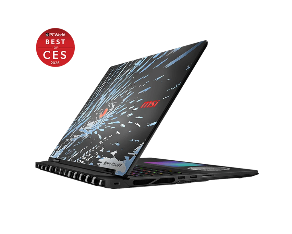 Ноутбук MSI Titan 18 HX Dragon Edition Norse Myth (A2XWJG-650KZ) [18" UHD+, Core i9 285HX, 96 ГБ ОЗУ, 4 ТБ SSD, RTX 5090, Windows 11 Pro]