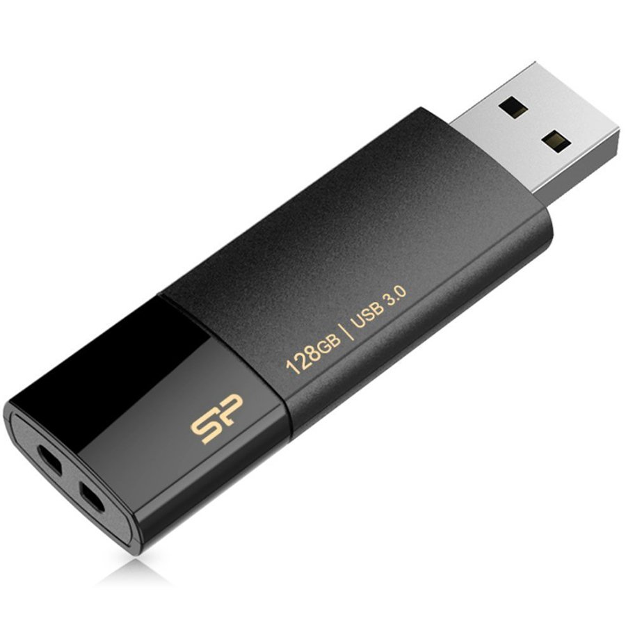USB Флеш Silicon Power Blaze - B05 128ГБ (SP128GBUF3B05V1K) USB 3.2 Gen 1, Черный